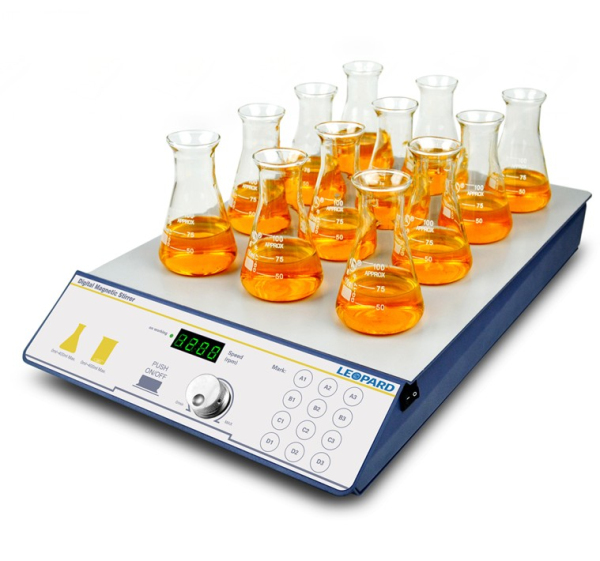 MS-12十二位磁力攪拌器